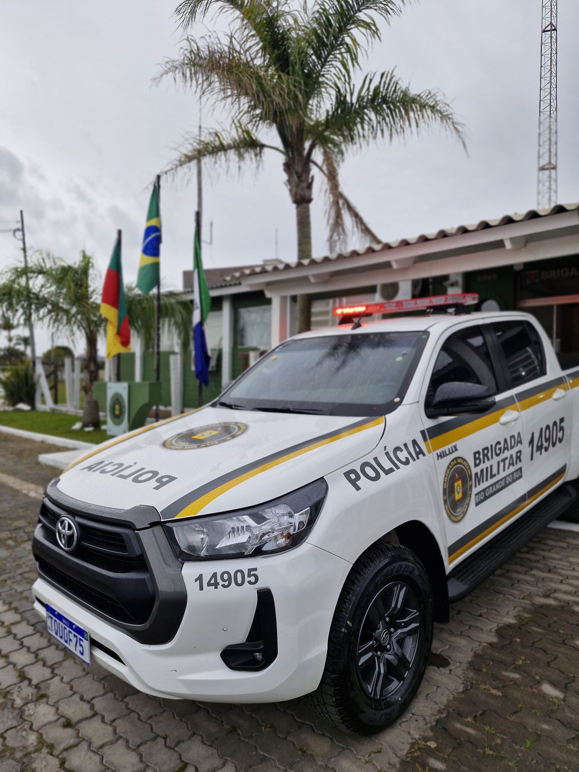 2º BPAT recebe nova viatura para reforçar o policiamento em Tramandaí