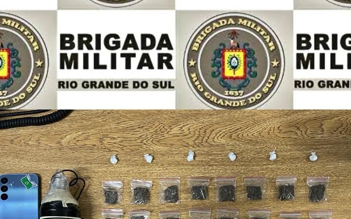 Adolescente é apreendido com drogas em Osório