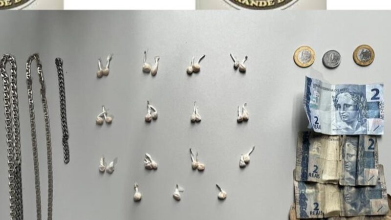 BM prende homem e apreende dois adolescentes por tráfico de drogas em Osório