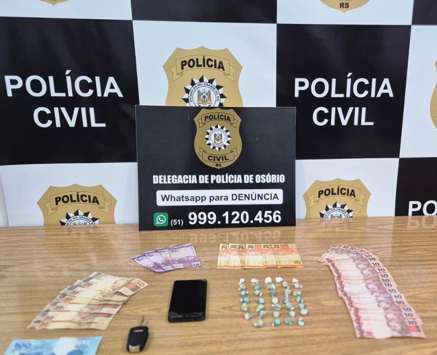 POLÍCIA CIVIL REALIZA NOVA AÇÃO CONTRA NARCOTRÁFICO EM OSÓRIO