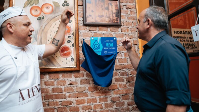 Corsan certifica rede À Lenha por boas práticas de sustentabilidade e saneamento básico