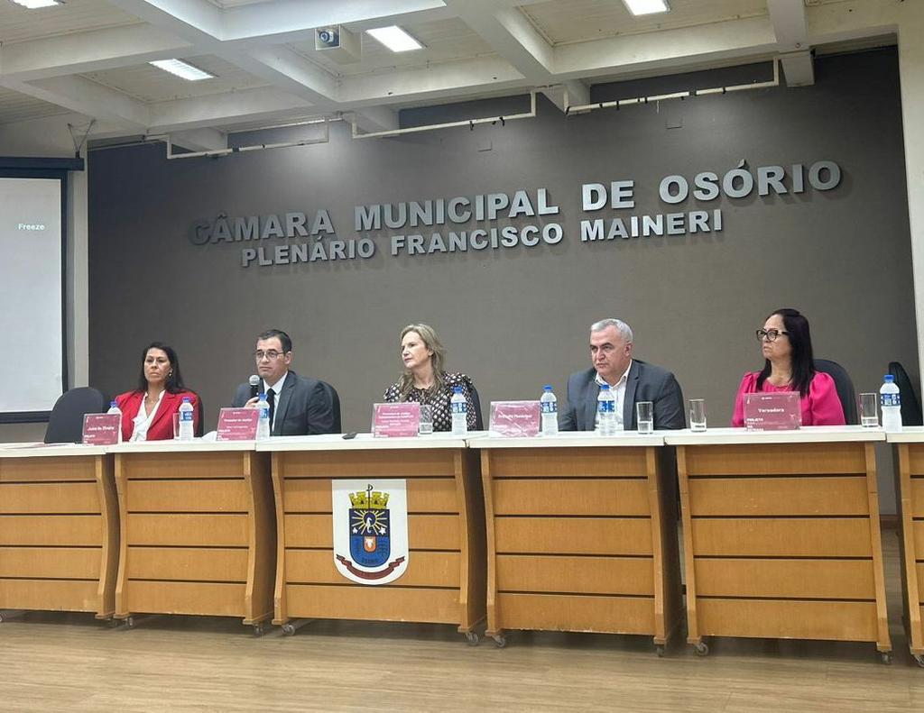 Projeto “CAO na Estrada” leva debate sobre enfrentamento à violência contra mulheres e meninas a Osório