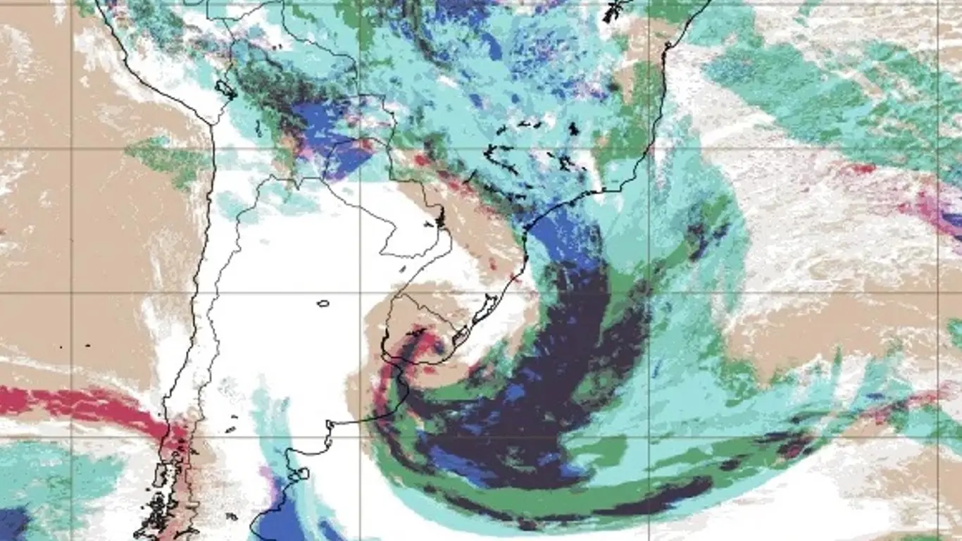 Final de semana no Rio Grande do Sul terá avanço de frente fria com tempestades, rajadas de vento, granizo, chuva forte e raios