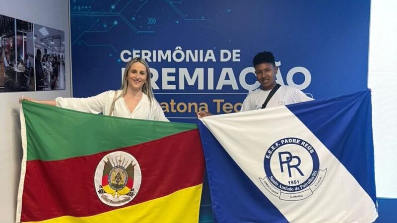 Escola Padre Reus, de Santo Antônio da Patrulha, ganha Ouro, Bronze e título de Escola Destaque na maior competição de tecnologia do Brasil