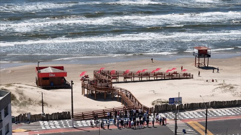 Novo Mirante da Beira-Mar de Tramandaí é entregue à comunidade