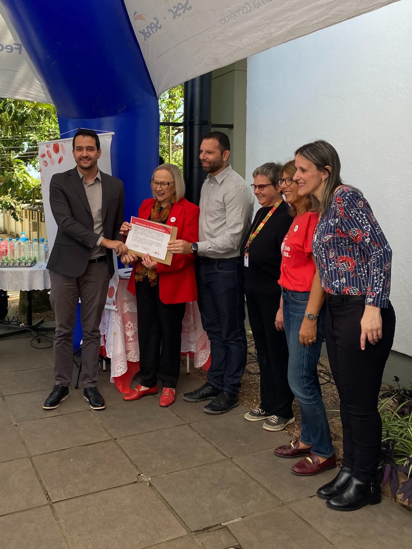 Governo do RS reconhece Caraá como Amigo do Hemocentro