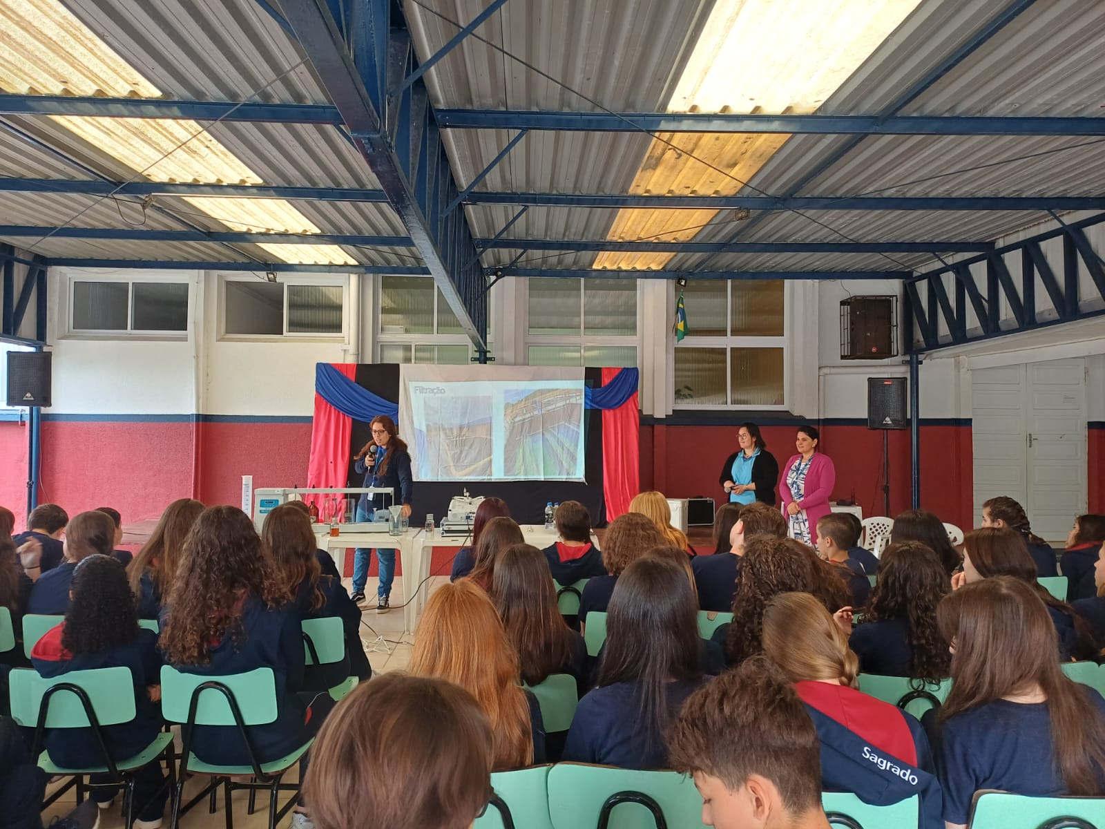 Torres: Corsan promove palestras na Escola São Domingos sobre saneamento, cidadania e preservação ambiental