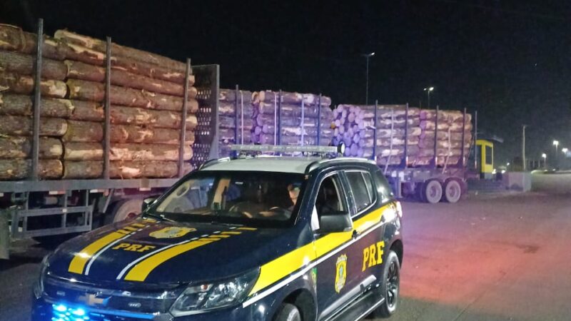PRF flagra caminhões com mais de 30 toneladas de excesso de peso em Torres