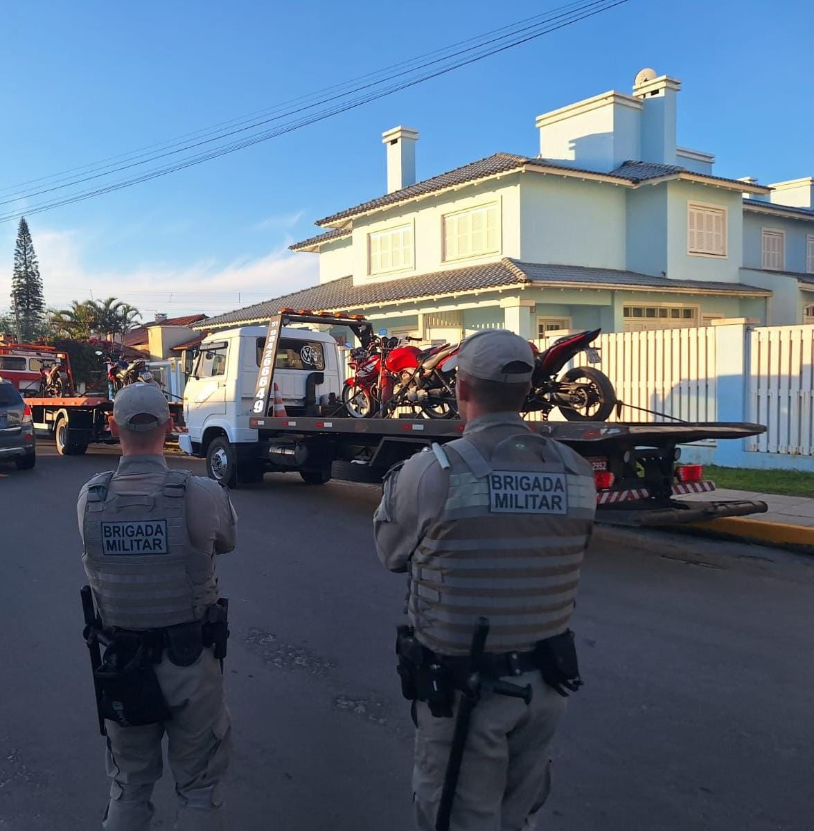 Brigada Militar segue fiscalizando motocicletas em Capão da Canoa