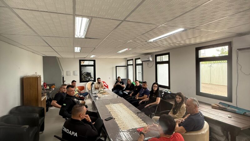 Polícia Civil de Imbé realiza reunião com empresas de vigilância privada para reforçar ações permanentes de prevenção a furtos em residências