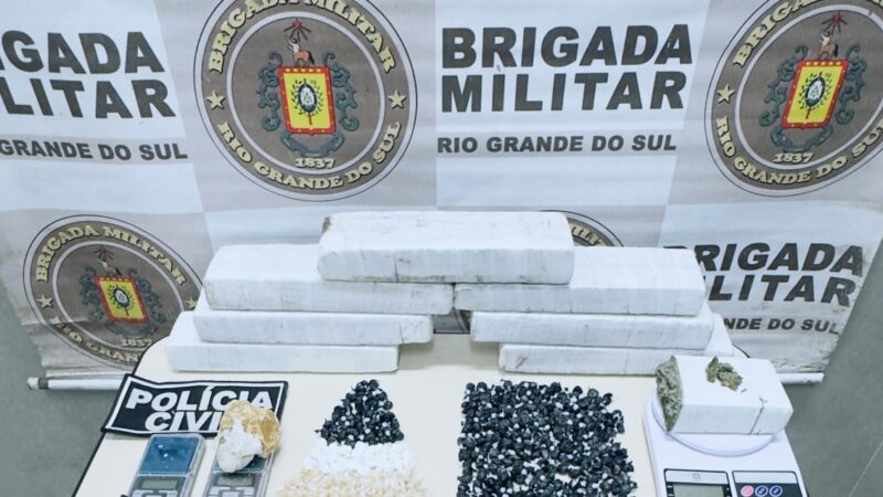 BM prende três pessoas e apreende arma e drogas em Capão da Canoa