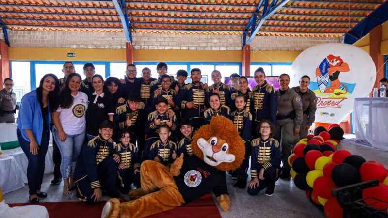 BM forma 145 alunos no Proerd em Imbé