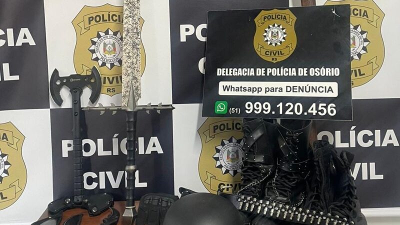 Polícia Civil evita possível ataque a escola em Osório