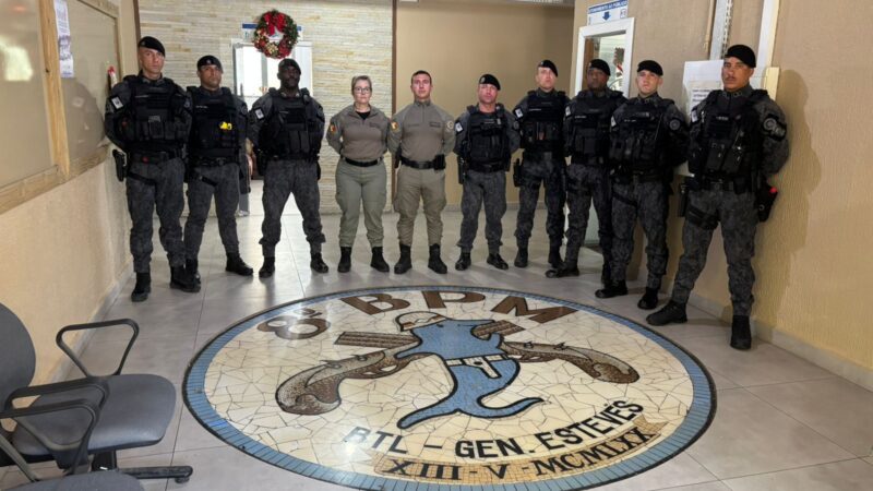 8º BPM recebe reforço da Patres