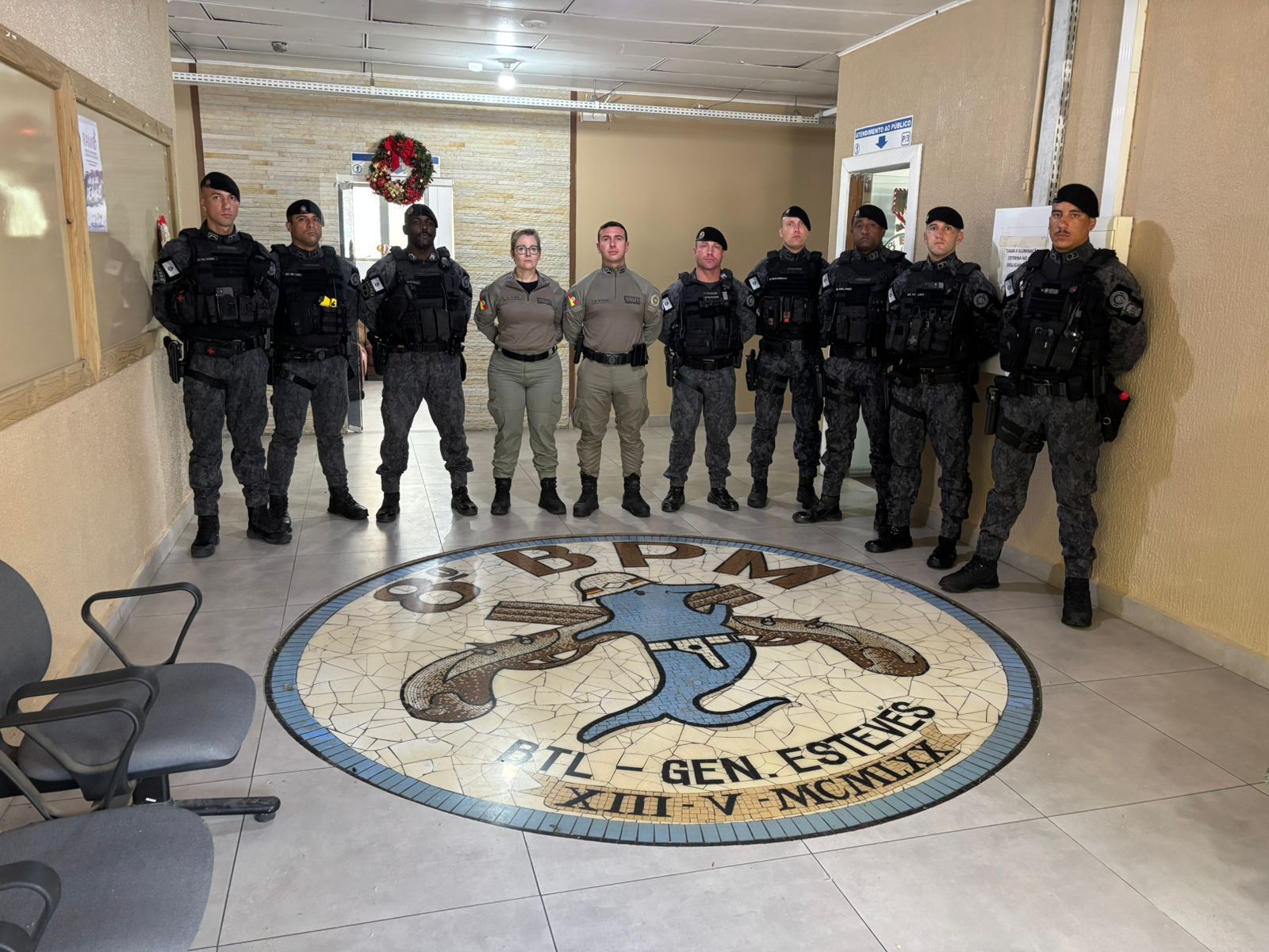 8º BPM recebe reforço da Patres