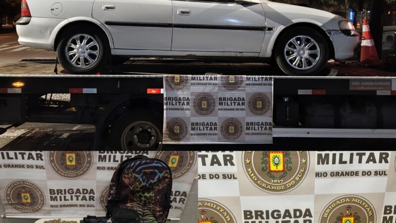 Brigada Militar prende três homens e apreende armas, drogas e munições em ações distintas no Litoral Norte