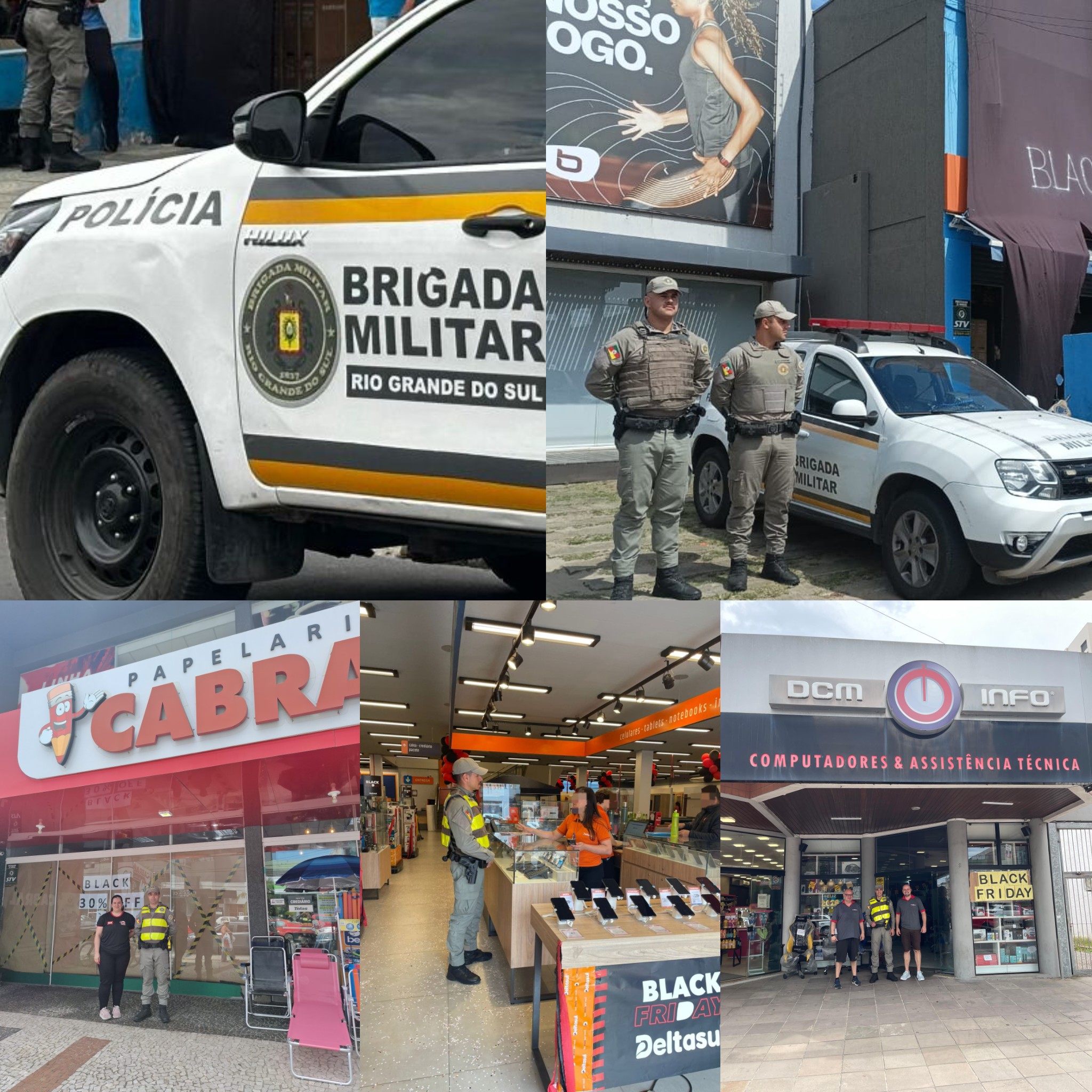 BM reforça segurança durante a Black Friday no Litoral Norte