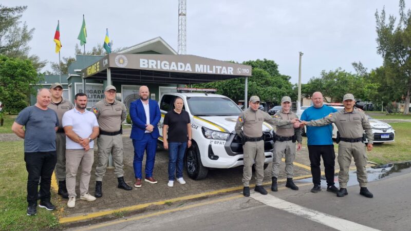 2º BPAT recebe nova viatura para reforçar o policiamento em Imbé