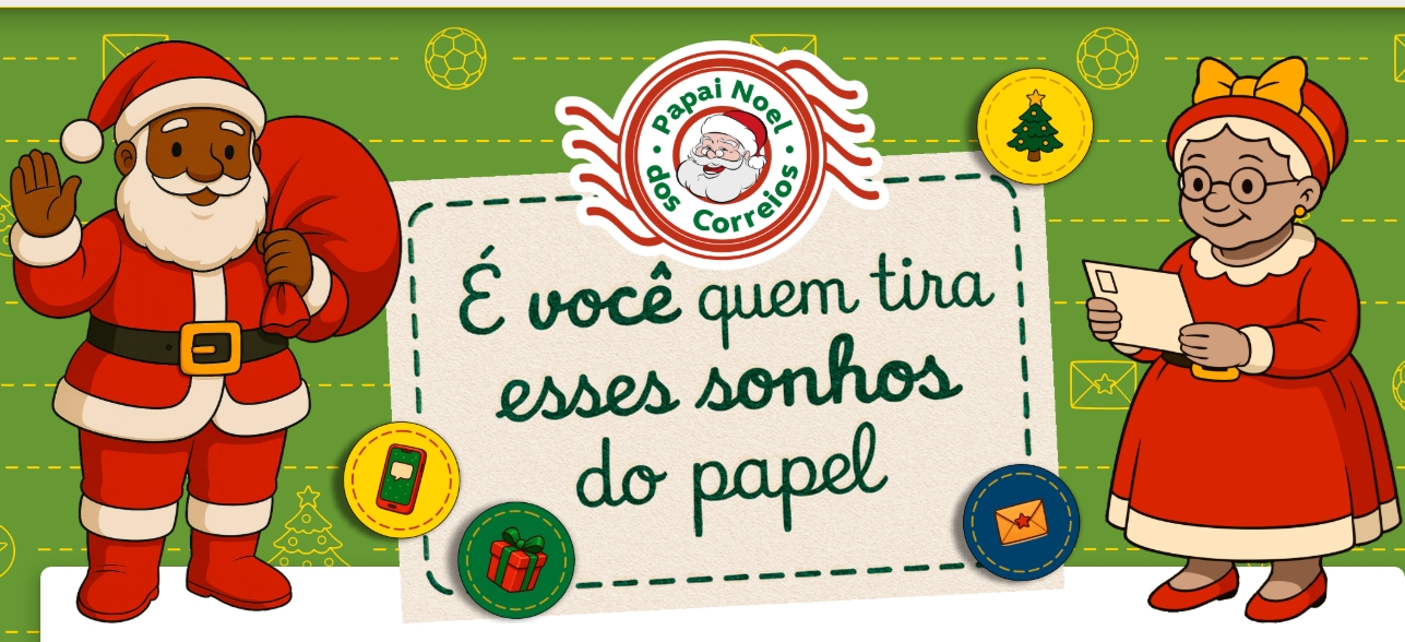 Campanha prorrogada: última chance para ajudar crianças que escreveram ao Papai Noel dos Correios no RS 