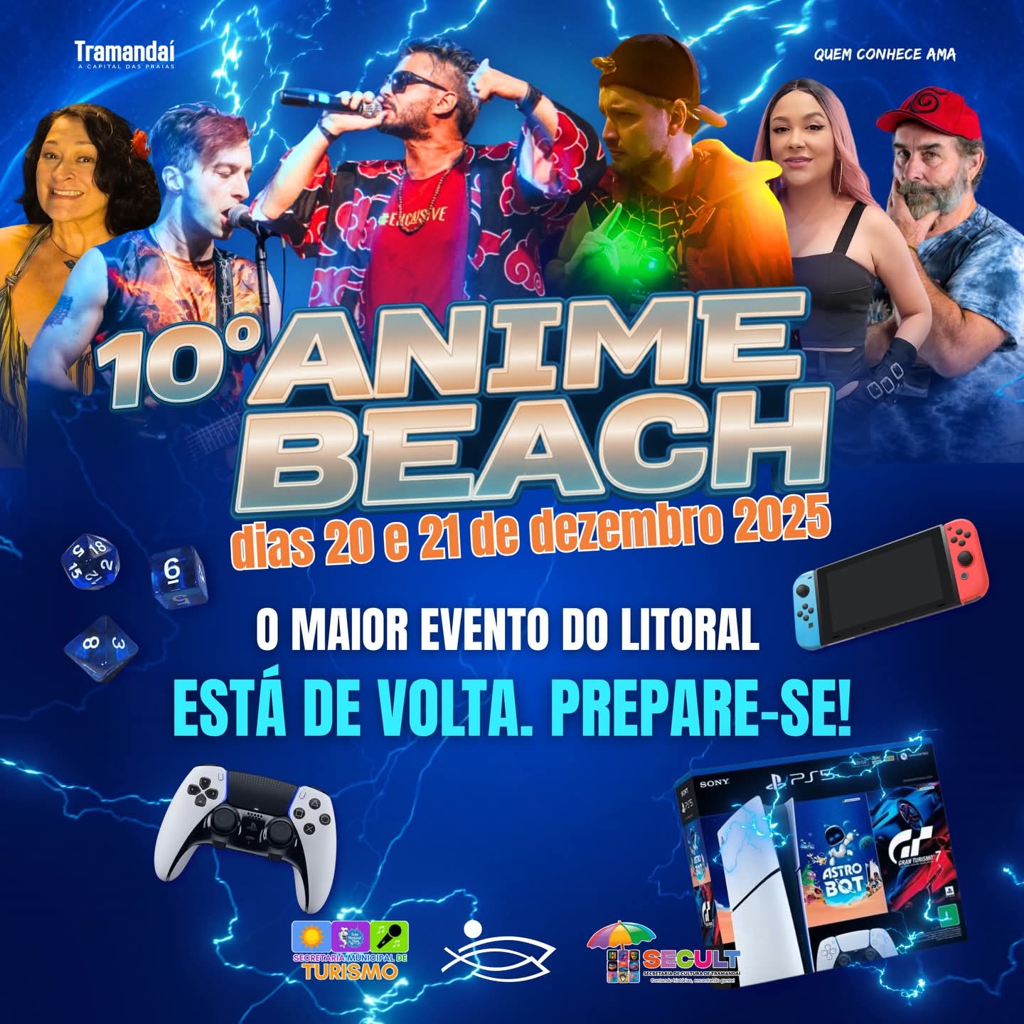 Tramandaí recebe a 10ª edição do Anime Beach, um dos maiores eventos geek do Rio Grande do Sul