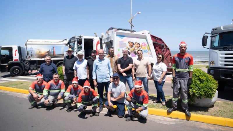 Temporada de verão contará com 10 caminhões de lixo e equipes uniformizadas
