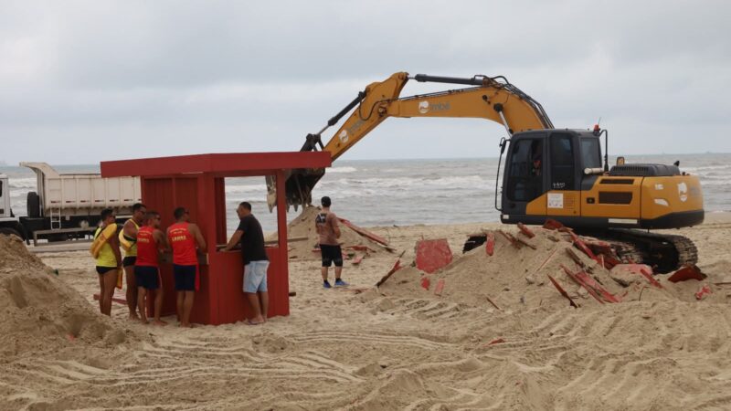 PREFEITURA DE IMBÉ INICIA MANUTENÇÃO E SUBSTITUIÇÃO DE GUARITAS DANIFICADAS