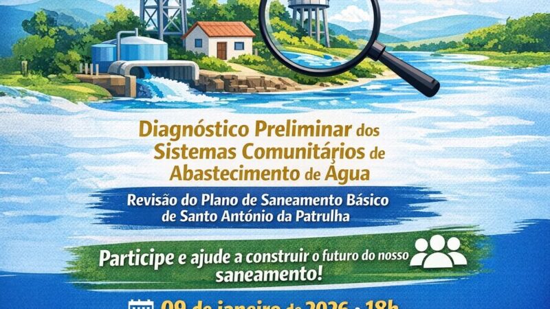 Audiência Pública sobre Abastecimento de Água em Santo Antônio da Patrulha