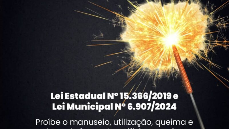 USO DE FOGOS COM ESTAMPIDO É PROIBIDO NO RIO GRANDE DO SUL E PODE GERAR MULTA