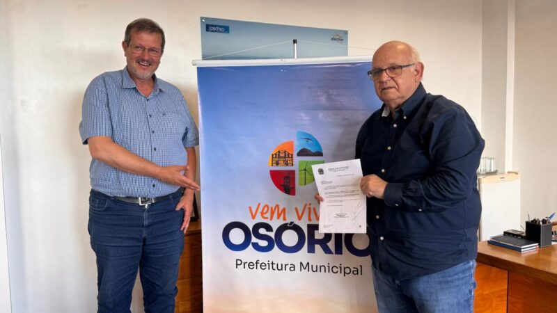 Município de Osório é contemplado com emenda parlamentar de R$ 250 mil reais