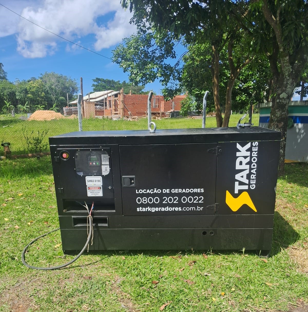 Corsan utiliza dois geradores para garantir o abastecimento de água em Glorinha