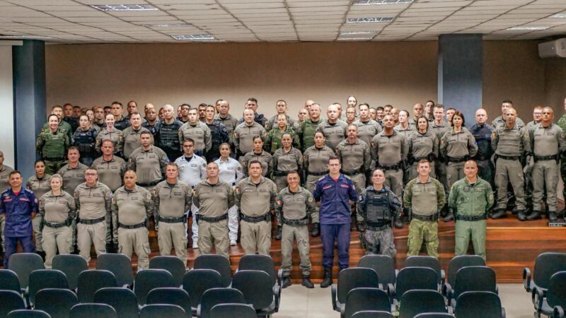 Reunião operacional marca recepção de oficiais que atuarão na Operação Golfinho 2025/26