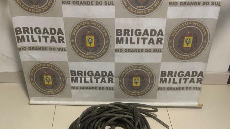 Homem com vasta ficha criminal é preso pela BM por furto qualificado em Torres