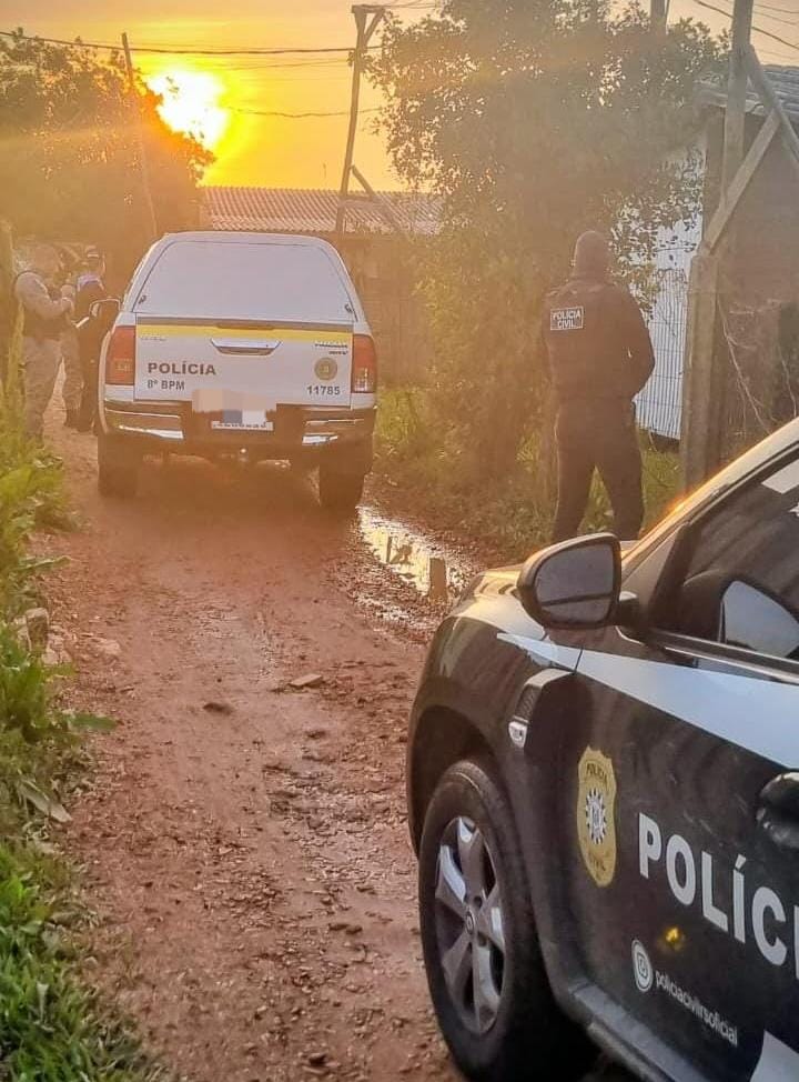 BM e PC realizam ação de saturação no distrito de Atlântida Sul em Osório