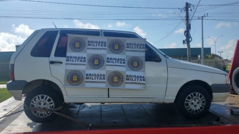 Brigada Militar efetua prisão por adulteração de sinal identificador em Tramandaí