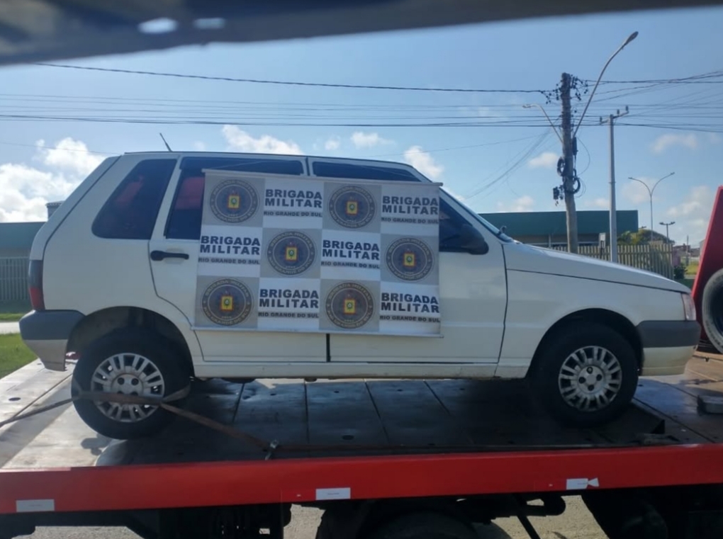 Brigada Militar efetua prisão por adulteração de sinal identificador em Tramandaí