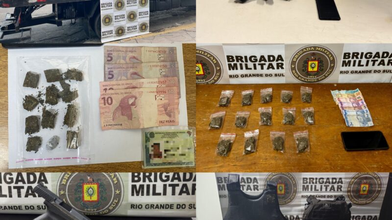 BM realiza prisões e apreensões em ações no Litoral Norte