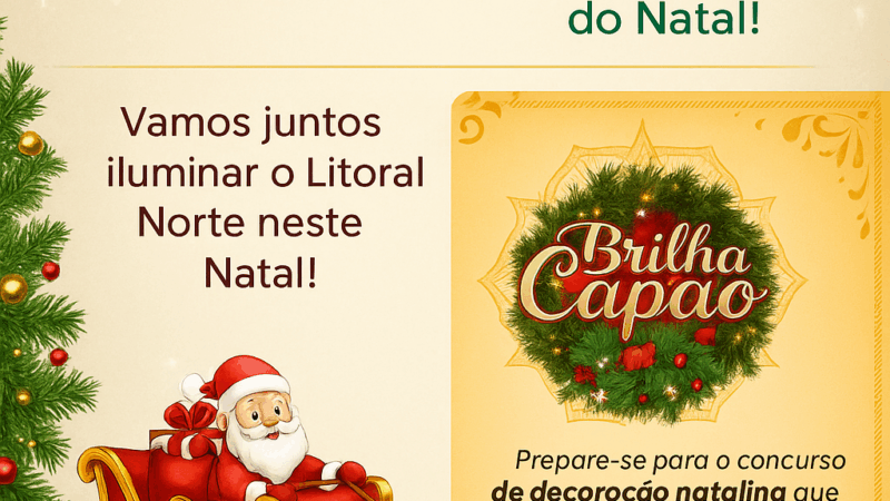 Capão da Canoa e Imbé lançam concursos natalinos com inscrições abertas e premiação para fachadas decoradas