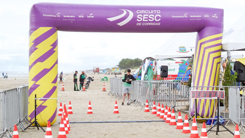 Inscrições para a etapa Atlântida Sul do Circuito Sesc de Corridas são prorrogadas até quinta-feira