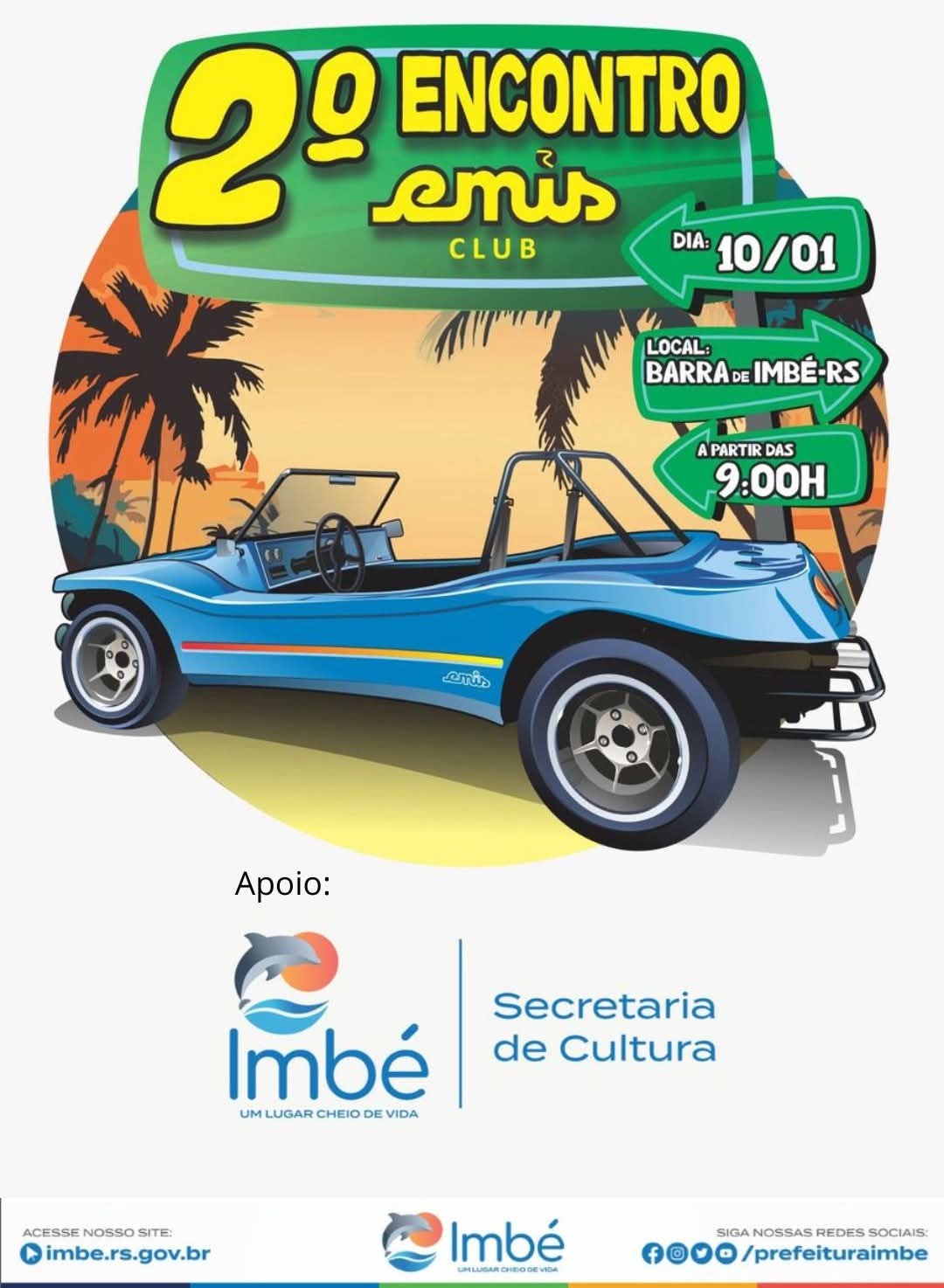 IMBÉ RECEBE O 2º ENCONTRO DE BUGGYS