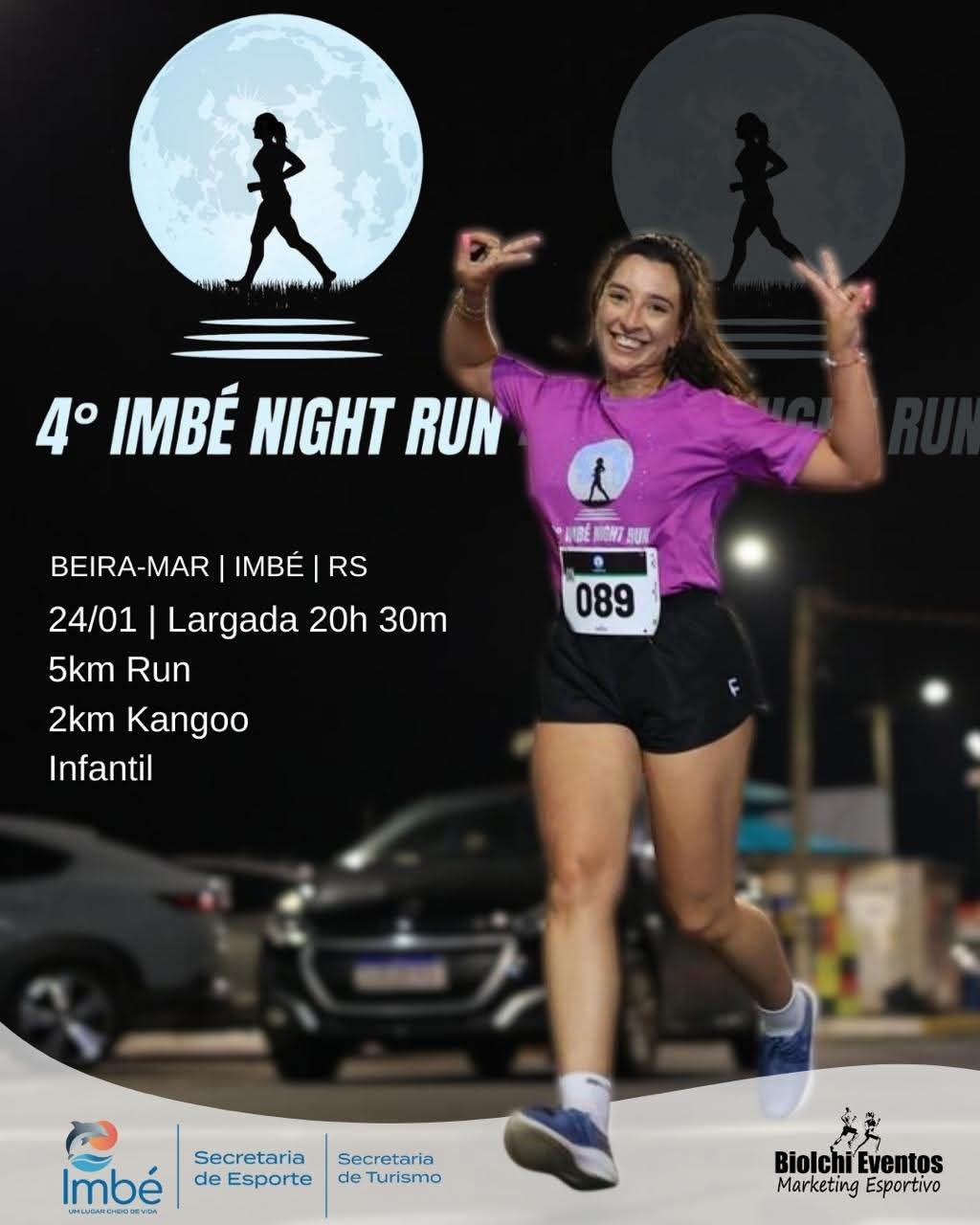 IMBÉ RECEBE NESTE SÁBADO A 4ª EDIÇÃO DA IMBÉ NIGHT RUN