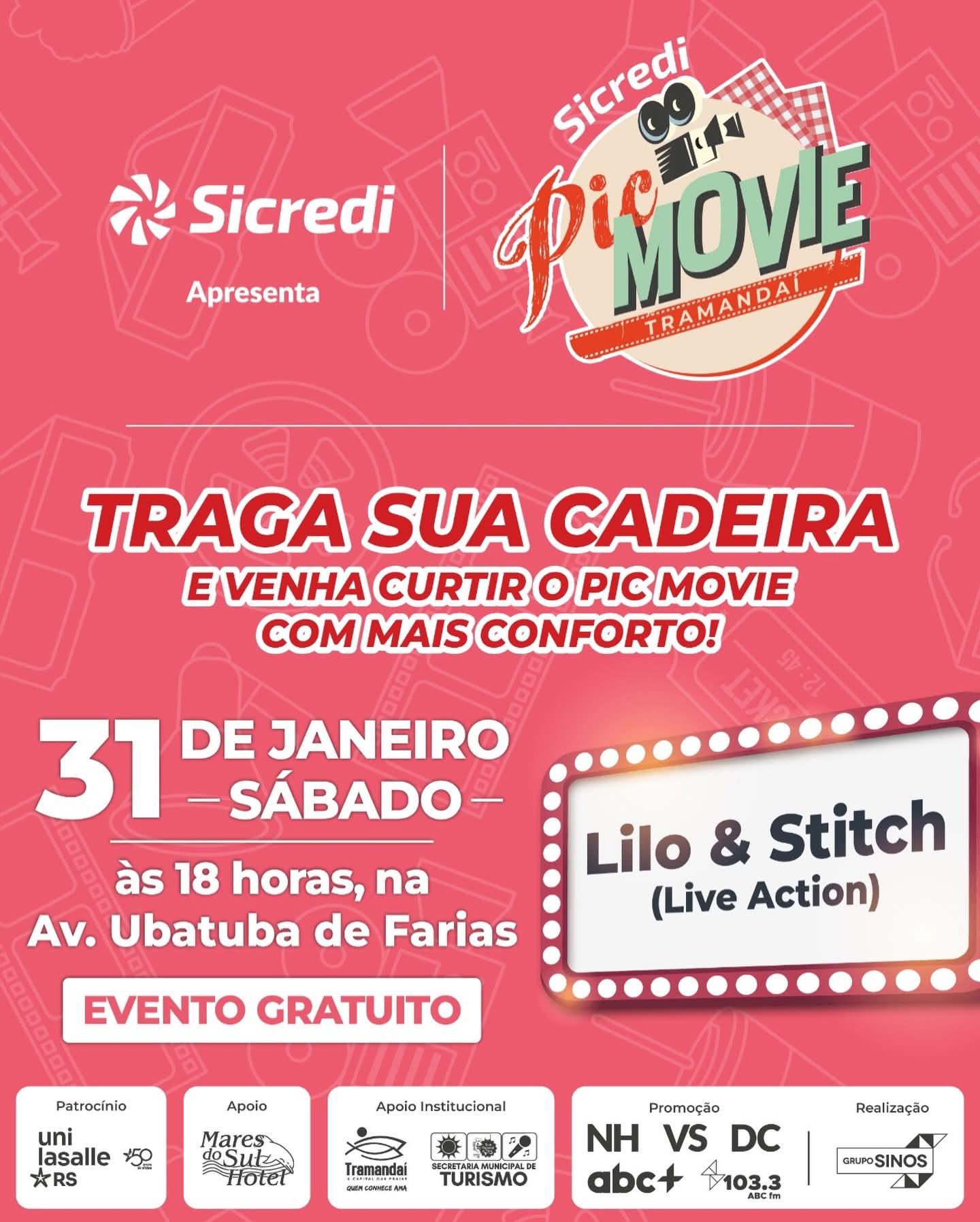 Vem aí o Pic Movie Tramandaí