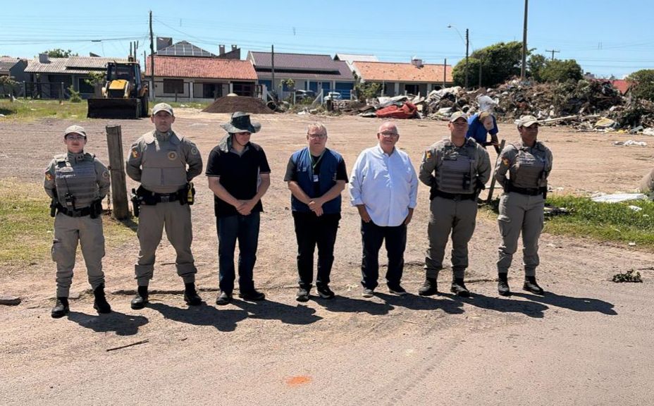 Prefeitura de Osório fecha depósito de resíduos localizado em Atlântida Sul