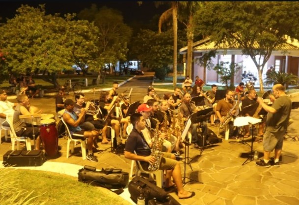 Banda Municipal de Osório fará ensaio ao ar livre na Praça das Carretas a partir desta terça-feira