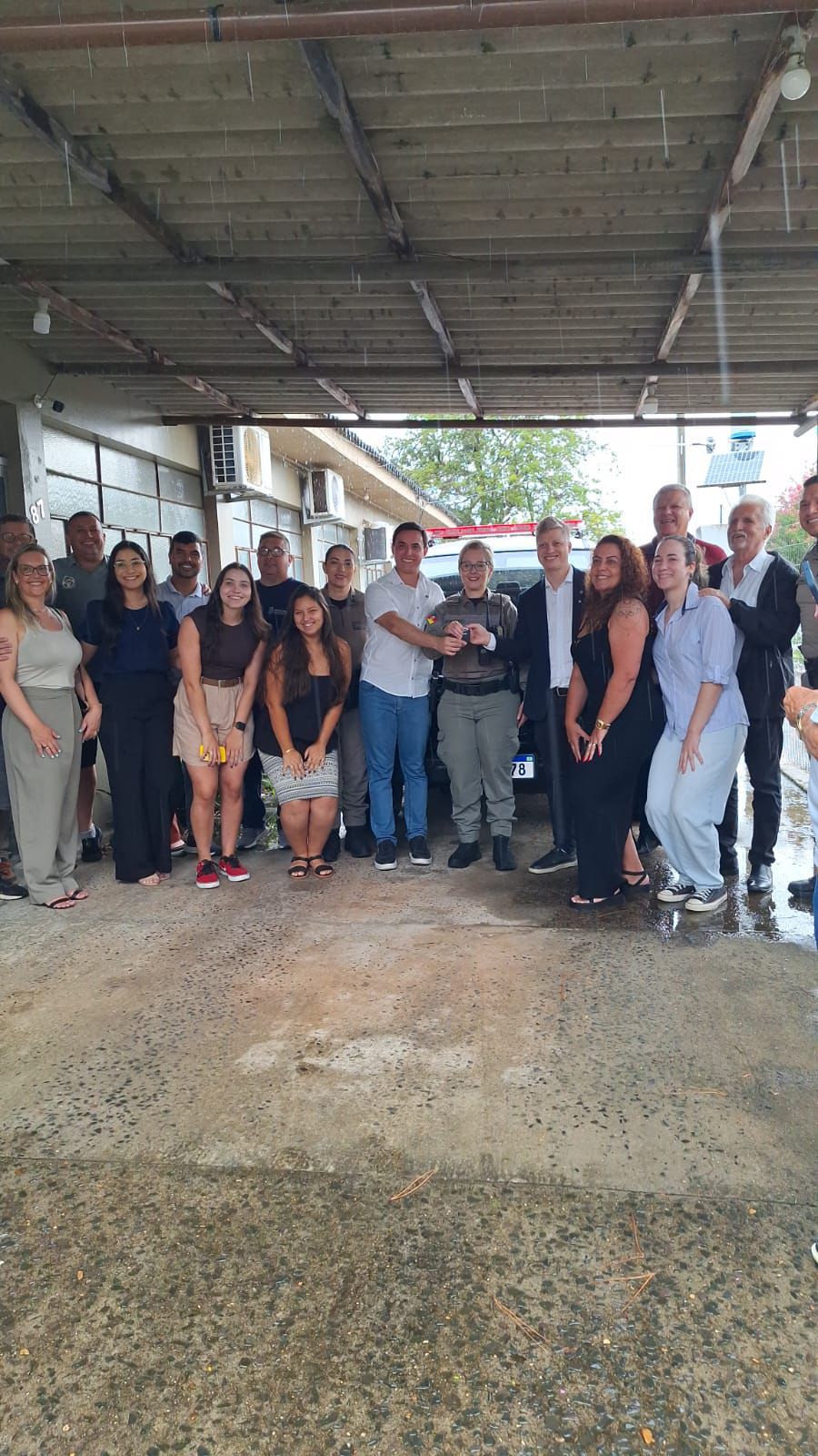 Brigada Militar recebe viatura adquirida via emenda parlamentar