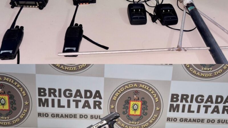 Ações da Brigada Militar resultam em prisões por crimes distintos em Balneário Pinhal e Santo Antônio da Patrulha