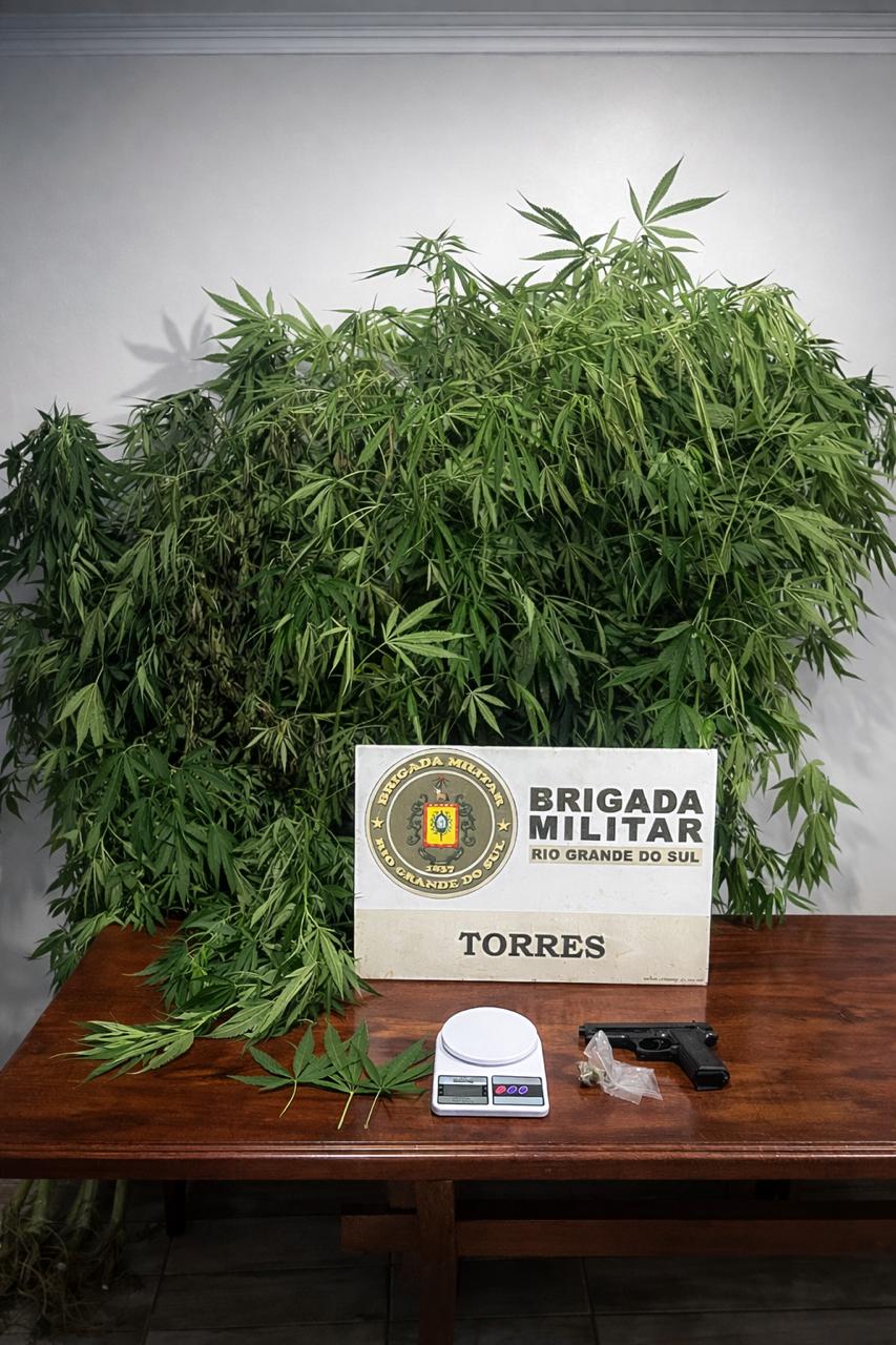 Homem é preso por tráfico de drogas em Torres