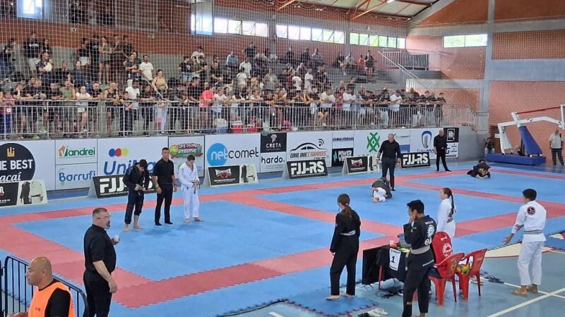 ETAPA ESTADUAL DE JIU-JITSU É REALIZADA NESTE DOMINGO EM OSÓRIO