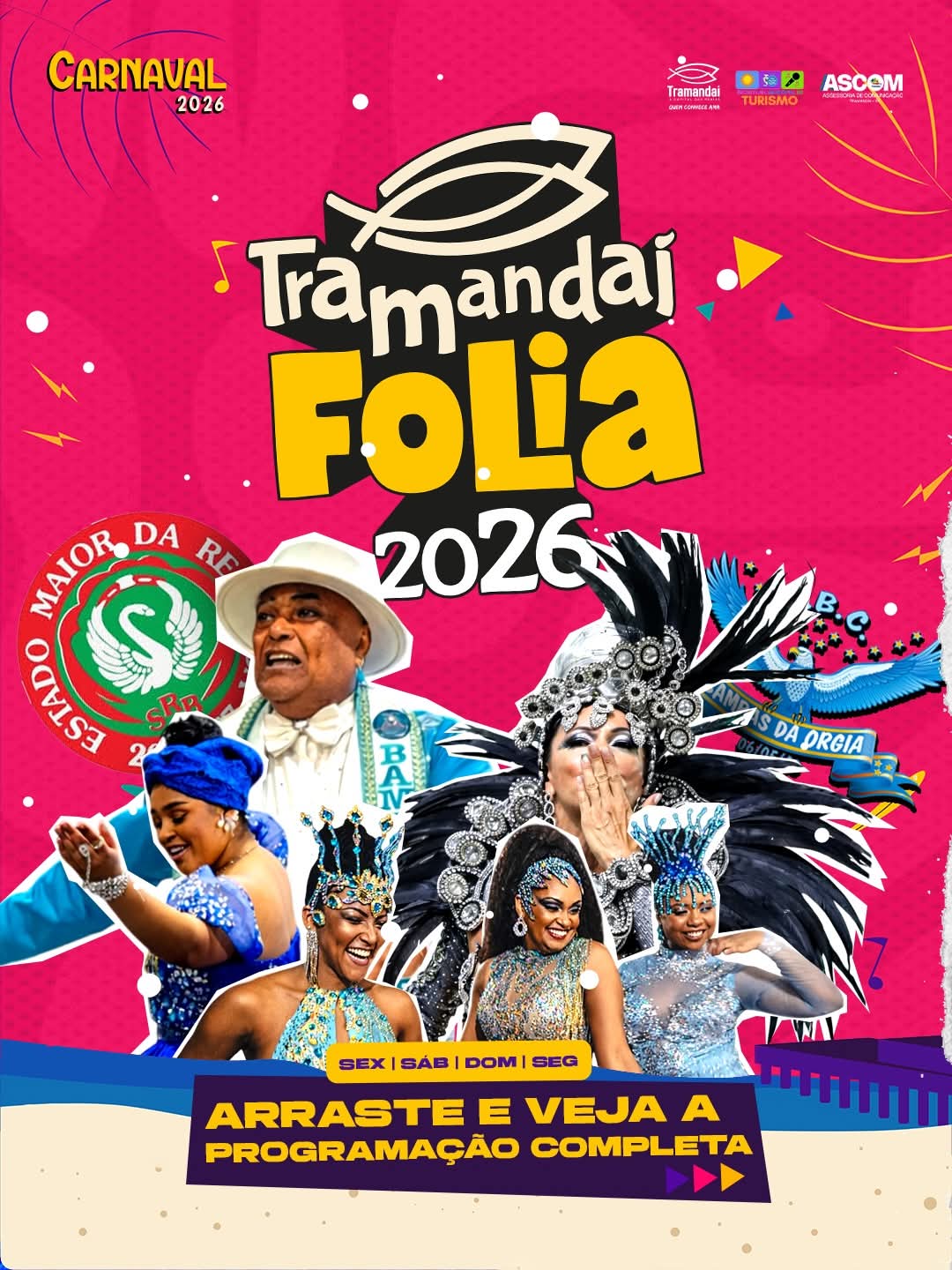 Tramandaí FOLIA 2026: o Carnaval do Litoral é aqui