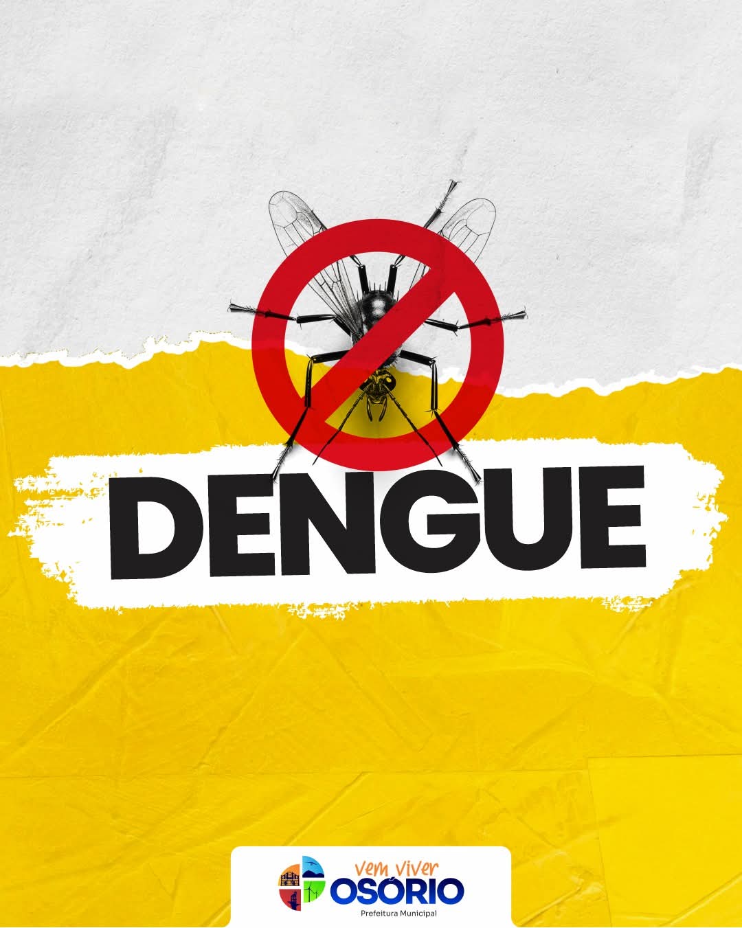 VIGILÂNCIA AMBIENTAL ALERTA PARA O AUMENTO NO NÚMERO DE FOCOS DO MOSQUITO DA DENGUE EM OSÓRIO
