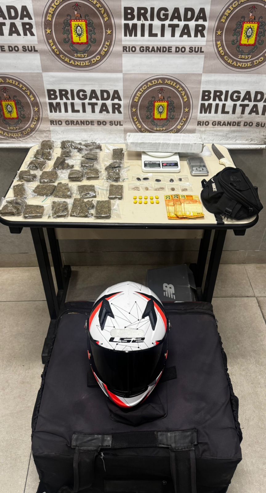 Homem é preso por tráfico de drogas em Capão da Canoa